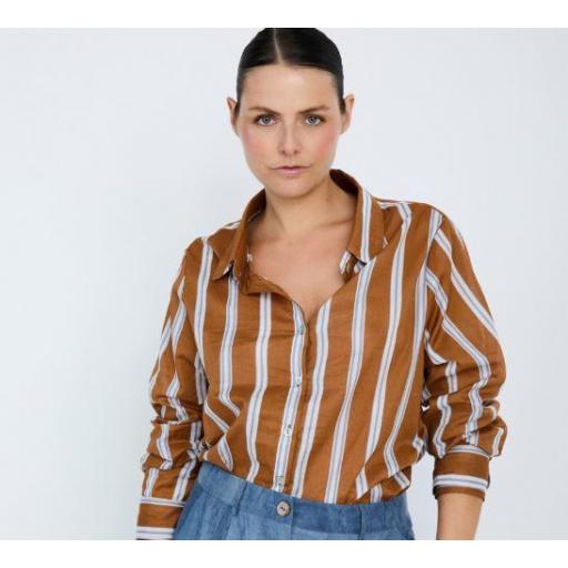 CAMISA ALGODÓN RAYAS, SKATÏE PV 2026, REF. S05B154 [3]