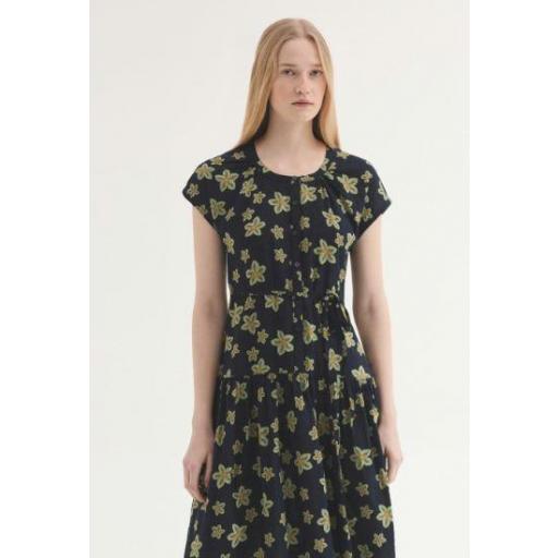 VESTIDO FLUIDO "STAR FLOWERS PRINT", NICE THINGS PV 2026, REF. WWW122 [3]