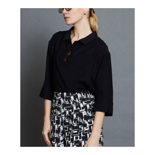 BLUSA OVERSIZE BOTONES, SKATÏE OI 2024-25, REF. S05B98