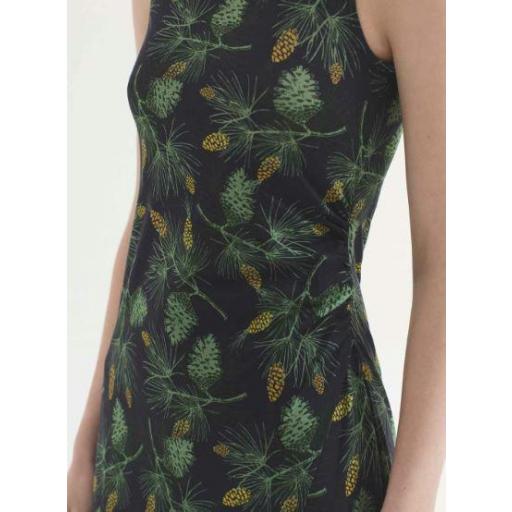 VESTIDO LARGO "PINECONES", NICE THNGS PV  2026, REF. WJW015 [3]
