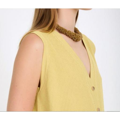 CHALECO PUNTO TEXTURA, SKATÏE PV 2026, REF. S60K08 [1]