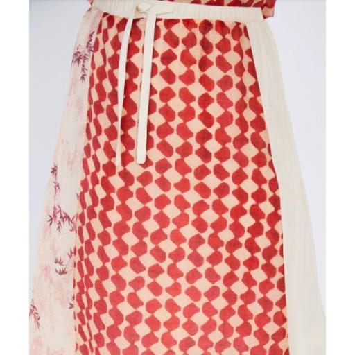 FALDA PATCHWORK FLUIDA, SKATÏE PV 2026, REF. S05F61 [2]