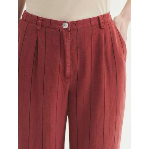 PANTALÓN DE RAYAS TENCEL SOBRETINTADO, NICE THINGS PV 2026, REF. WWW073 [1]