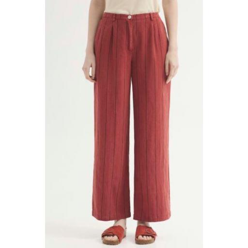 PANTALÓN DE RAYAS TENCEL SOBRETINTADO, NICE THINGS PV 2026, REF. WWW073 [2]