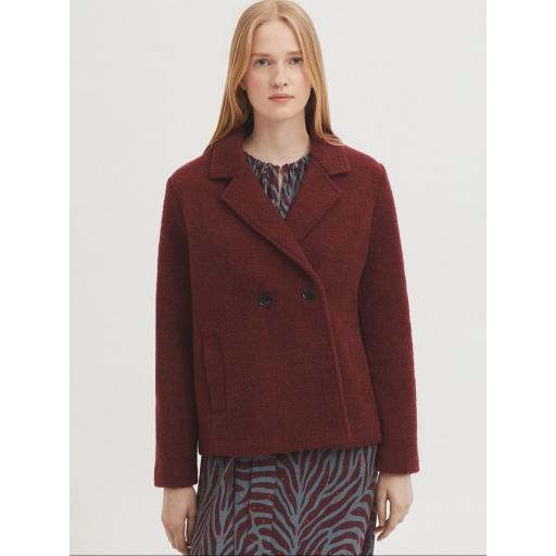 CHAQUETÓN DOBLE CRUCE LANA, NICE THINGS OI 2025-26, REF. WWV063 [0]