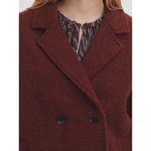 CHAQUETÓN DOBLE CRUCE LANA, NICE THINGS OI 2025-26, REF. WWV063 [1]