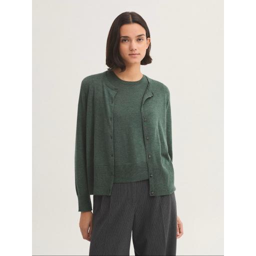 CHAQUETA LANA MERINO BOTÓN, NICE THINGS OI 2025-26, REF. WKV050