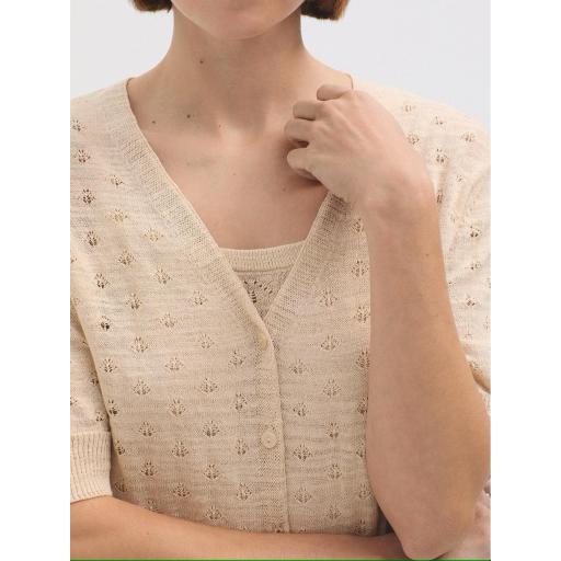 CHAQUETA MANGA CORTA CALADA, NICE THINGS PV 2025, REF. WKU031 [1]