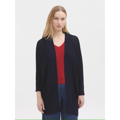 CHAQUETA ABIERTA MANGA MURCIELAGO, NICE THINGS PV 2025, REF. WKU034 [1]