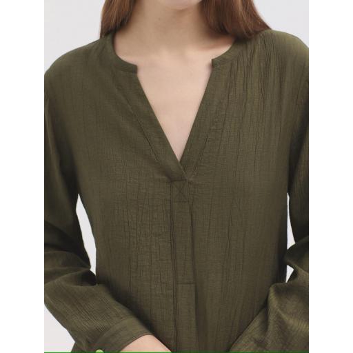 CAMISA TEJIDO ARRUGADO VISCOSA, NICE THINGS PV 2025, REF. WWU133 [1]