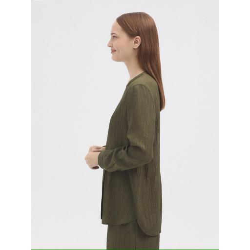 CAMISA TEJIDO ARRUGADO VISCOSA, NICE THINGS PV 2025, REF. WWU133 [2]