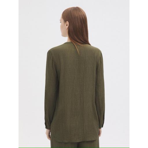 CAMISA TEJIDO ARRUGADO VISCOSA, NICE THINGS PV 2025, REF. WWU133 [3]