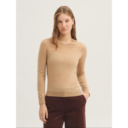 JERSEY LANA MERINO DETALLE CUELLO, NICE THINGS OI 2025-26, REF. WKV048 [0]