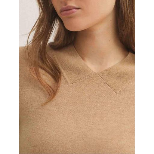 JERSEY LANA MERINO DETALLE CUELLO, NICE THINGS OI 2025-26, REF. WKV048 [1]