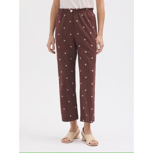 PANTALÓN DIAMOND JACQUARD, NICE THINGS PV 2025, REF. WWU178