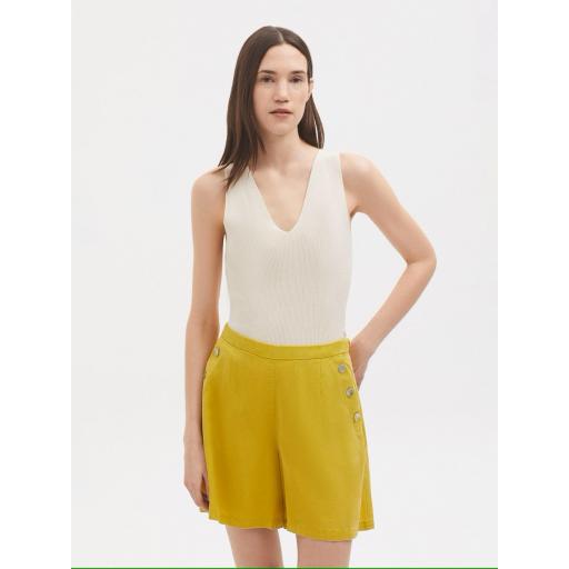 SHORT BOTONES TENCEL, NICE THINGS PV 2025, REF. WWU025