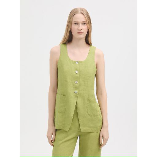 TOP BOTONES LINO, NICE THINGS PV 2025, REF. WWU048
