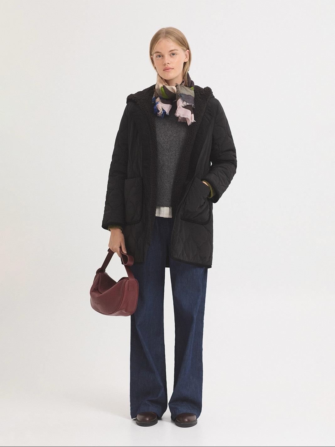 TRENCH CAPUCHA INTERIOR BORREGO, NICE THINGS OI 2025-2, REF. WWV057