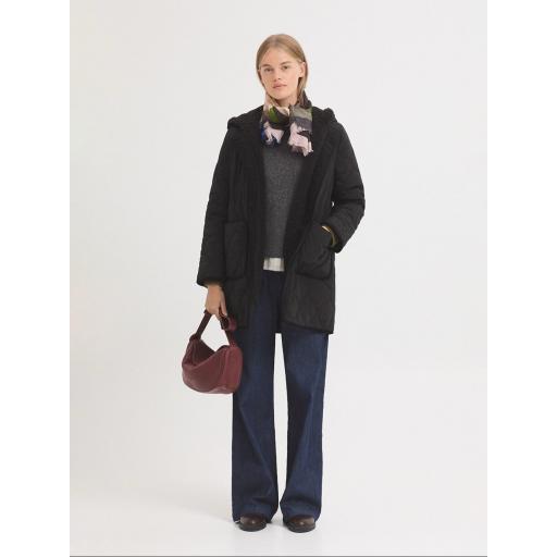 TRENCH CAPUCHA INTERIOR BORREGO, NICE THINGS OI 2025-2, REF. WWV057