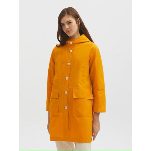 TRENCH CON CAPUCHA BÁSICO COLORES, NICE THINGS PV 2024, REF. WS124 [1]