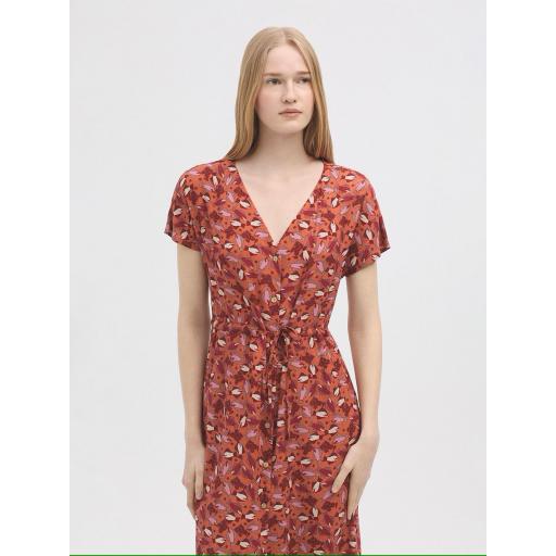 VESTIDO HAWAIIAN FISH, NICE THINGS PV 2025, REF. WWU070