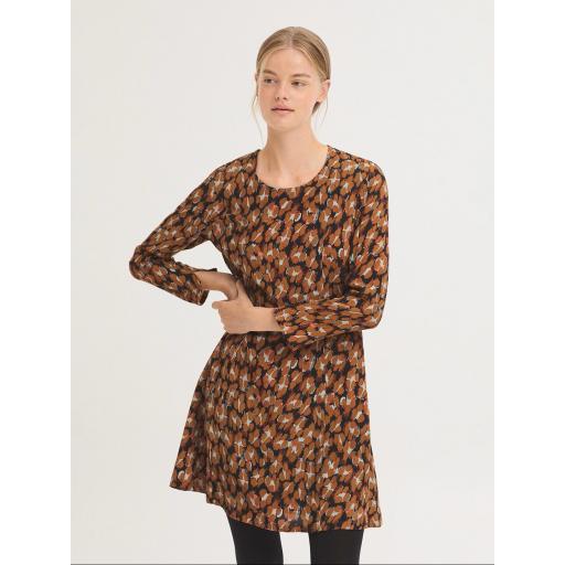 VESTIDO "LEOPARD PRINT", NICE THINGS OI 2025-26, REF. WWV033 [1]