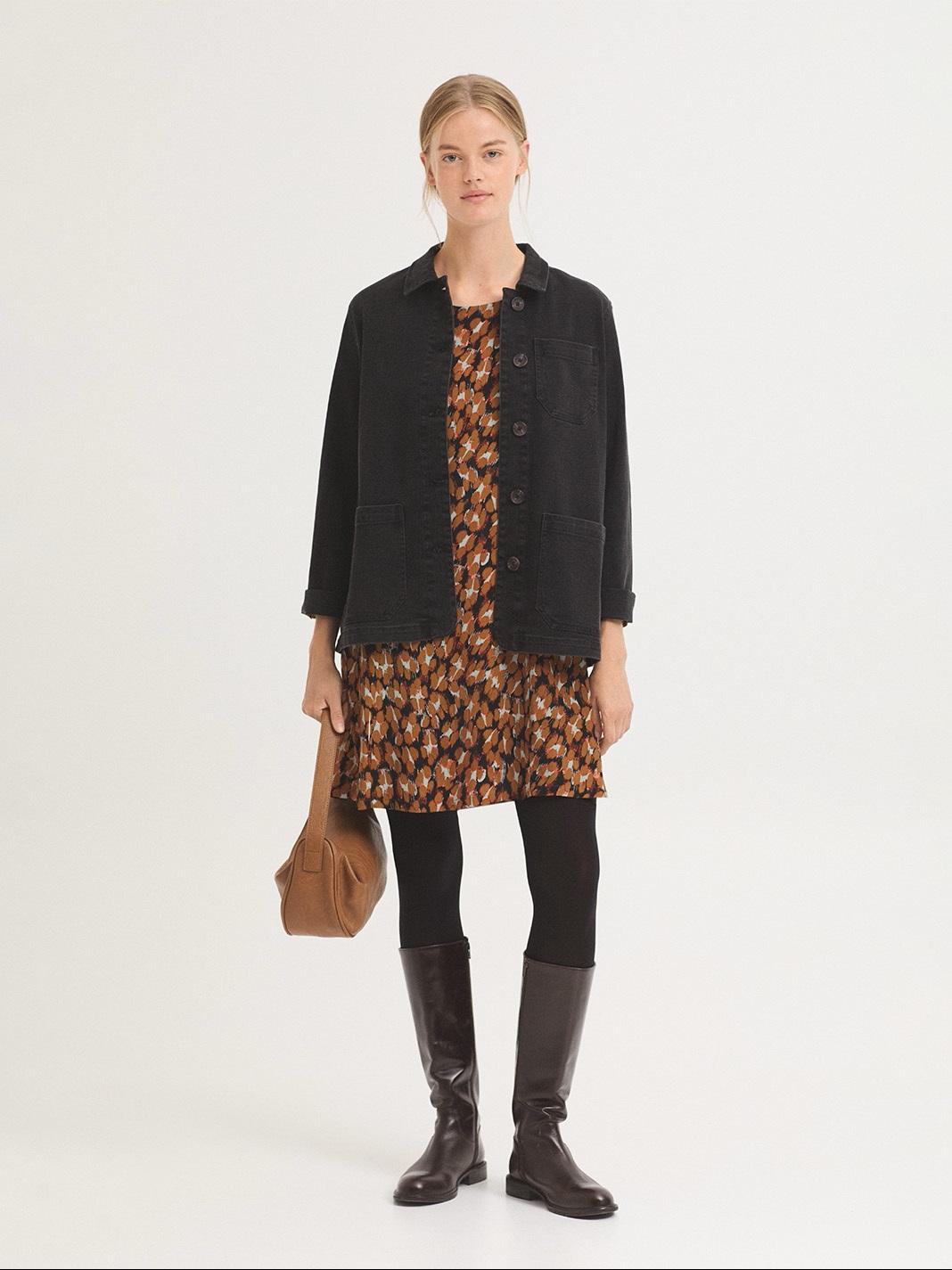 VESTIDO "LEOPARD PRINT", NICE THINGS OI 2025-26, REF. WWV033