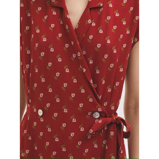 VESTIDO CRUZADO LITTLE SAMOA, NICE THINGS PV 2025, REF. WWU019 [1]