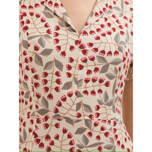 VESTIDO LARGO SAMOA FLOWERS, NICE THINGS PV 2025, REF. WWU054 [2]