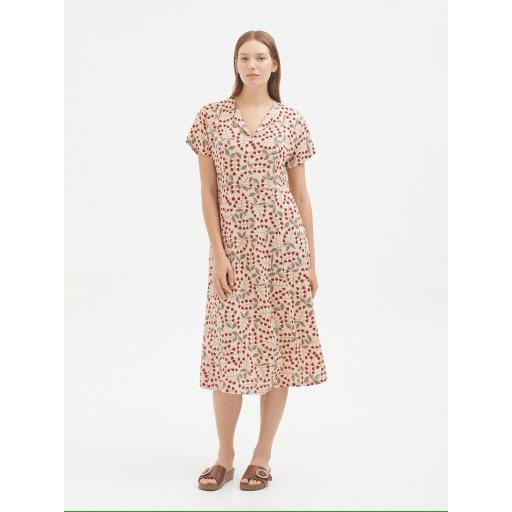 VESTIDO LARGO SAMOA FLOWERS, NICE THINGS PV 2025, REF. WWU054