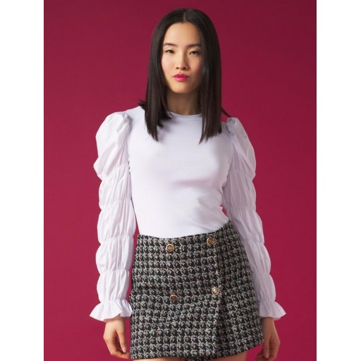 WHITE MORGAN TOP, MINUETO OI 2023-24, REF. 232184 [0]