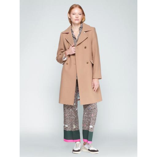 ABRIGO CAMEL LANA CRUZADO, VILAGALLO OI 2025-26, REF. 32863