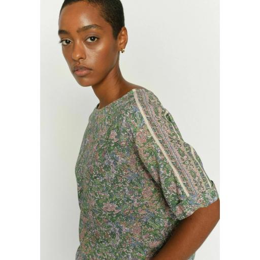 BLOUSE MMPALMA FLOWISH ORCHID, MOS MOSH PV 2026, REF. 177360 [1]