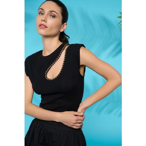 BLACK COYOTE TOP, MINUETO PV 2025, REF. 251220