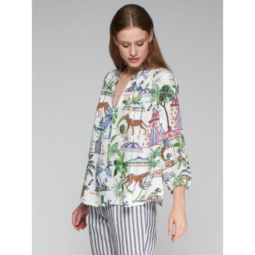 CAMISA FLUIDA CHILL OUT BLANCO, VILAGALLO PV 2025, REF. 32572 [2]