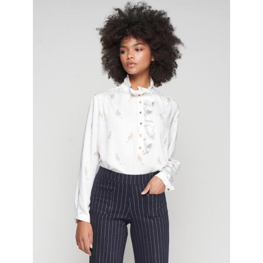 CAMISA VOLANTES HIPICA PRINT ESPALDA, VILAGALLO OI 2025-26, REF. 33056