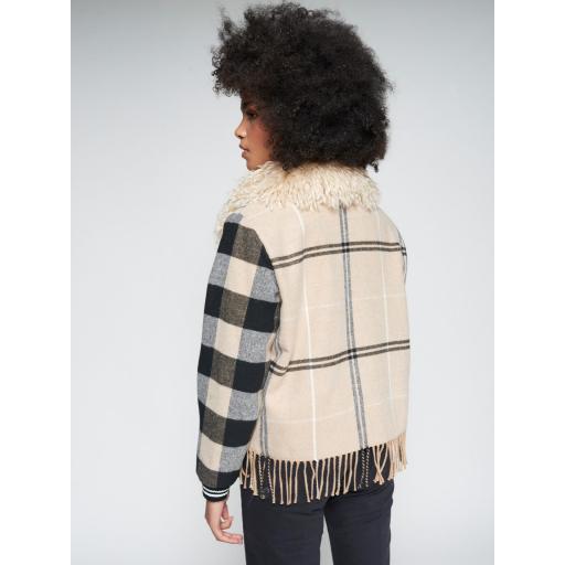 BOMBER LANA CUADROS FLECOS, VILAGALLO OI 2025-26, REF. 32632 [1]