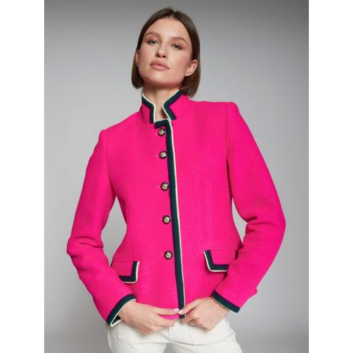 CHAQUETA ROSA FLUOR, VILAGALLO OI 2024-25, REF. 31805