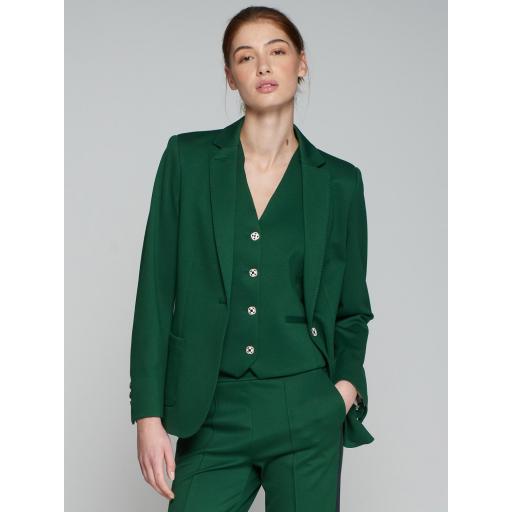 CHAQUETA VERDE STRECH, VILAGALLO OI 2024-25, REF. 31602 [0]