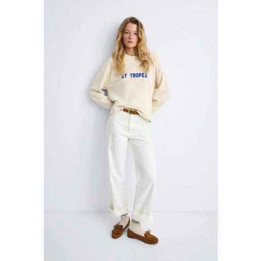 SUDADERA ALGODÓN ST.TROPEZ, ese O ese PV 2025, REF. 303292 [1]