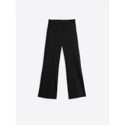 PANTALON CAROLE PUNTO ROMA NEGRO, VILAGALLO PV 2025, REF. 32187
