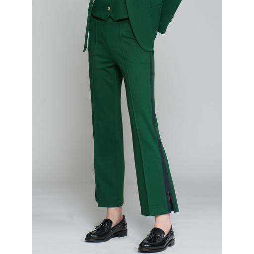 PANTALON VERDE STRECH ESTRUCTURA, VILAGALLO OI 2024-25, REF. 31635 [0]