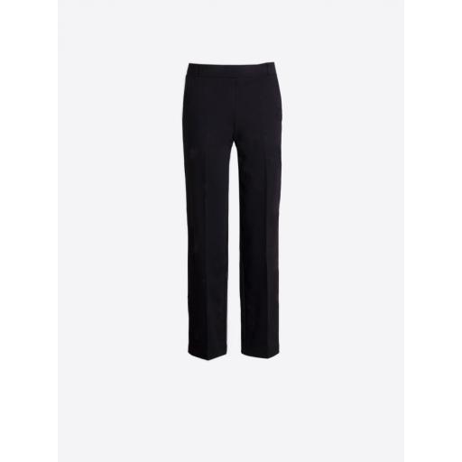 PANTALÓN NEGRO RECTO ESTRUCTURA STRETCH, VILAGALLO OI 2025-26, REF. 33087 [0]
