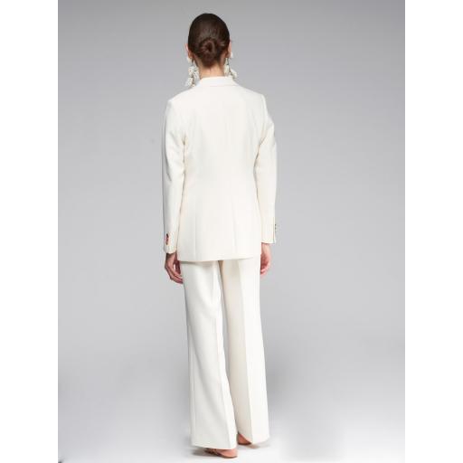 PANTALÓN CREP BLANCO, VILAGALLO PV 2025, REF. 32410 [2]