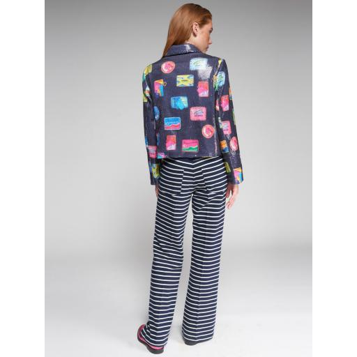 PANTALON PUNTO RAYA AZUL BOTONES, VILAGALLO PV 20225, REF. 32225 [1]
