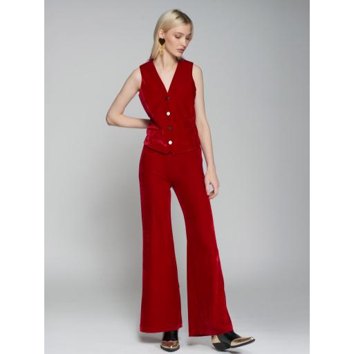 PANTALON TERCIOPELO ROJO, VILAGALLO OI 2024-25, REF. 31625 [0]