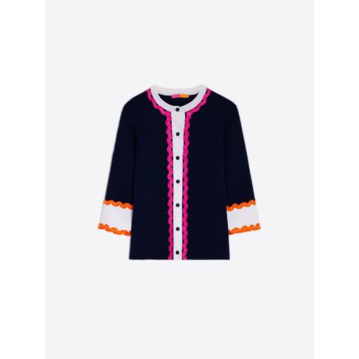 CARDIGAN PUNTO MARINO ONDULINA, VILAGALLO PV 2025, REF. 32137 [1]