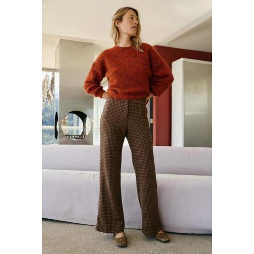 PANTALÓN JACQUARD DOBLE TELA, INDI&COLD OI 2025-26, REF. ES396 [0]