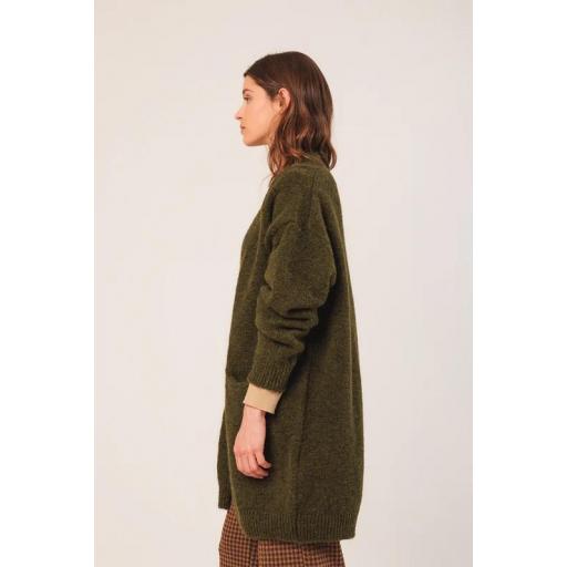 CHAQUETA LARGA CON MOHAIR, INDI&COLD OI 2025-26, REF. GB530
