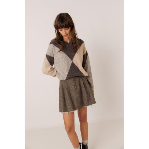 JERSEY INTARSIA MAXIROMBO ALPACA, INDI&COLD OI 2026-27, REF. GB560 [1]